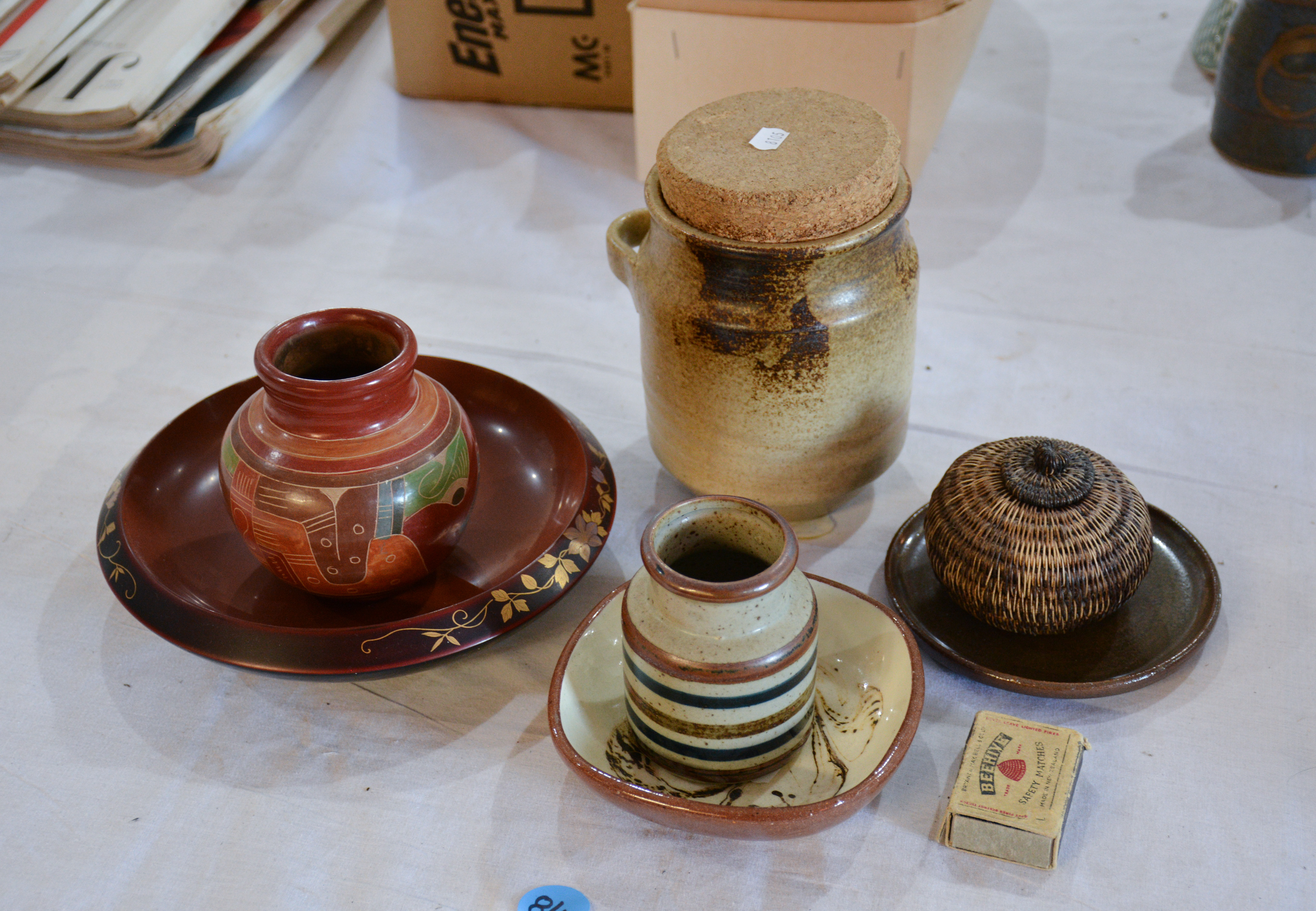 Collection of Pottery Items — sold at auction in New Zealand for $10