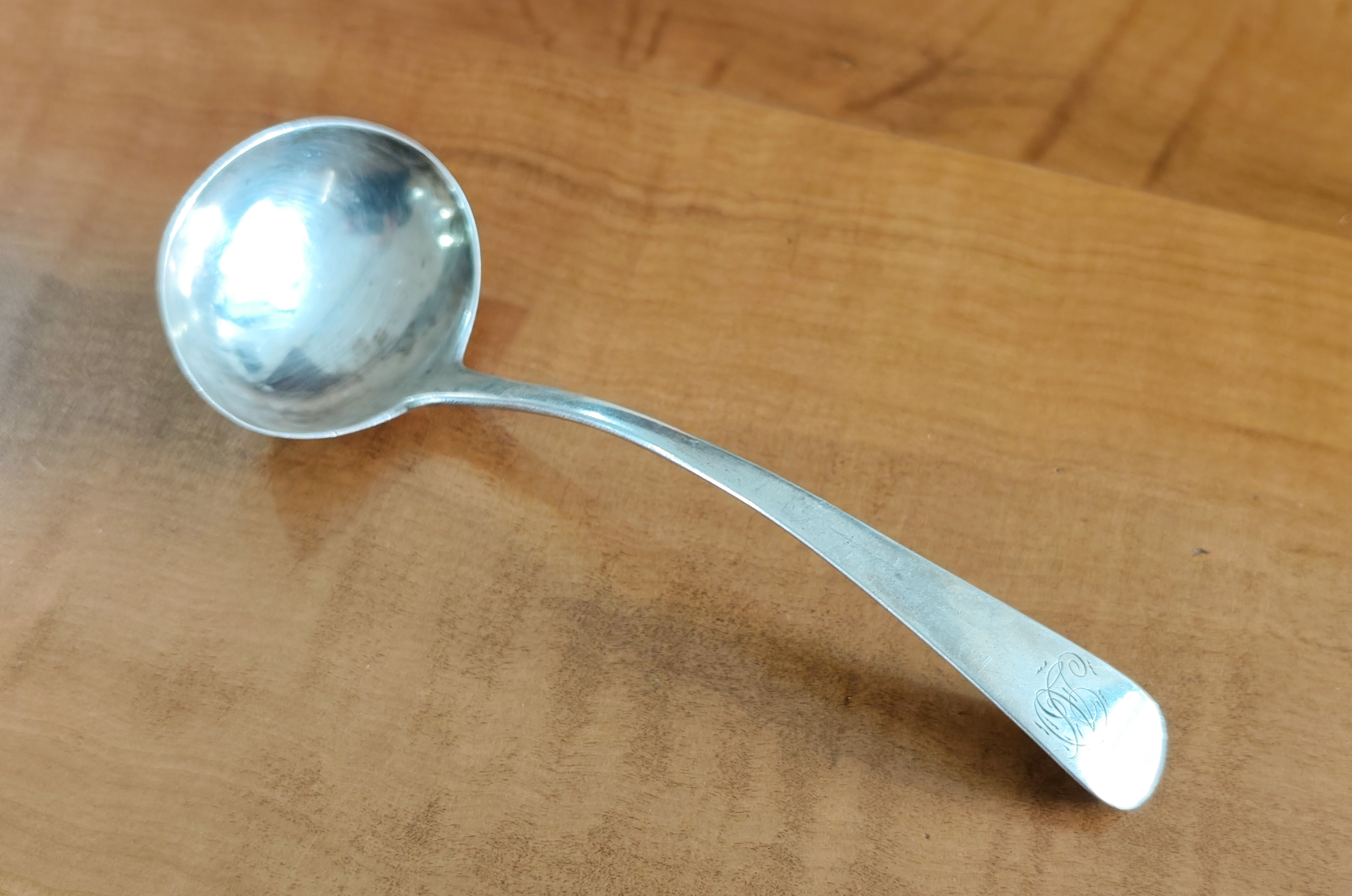 Sterling Silver William IV Sauce Ladle Hallmarked — sold at auction in New Zealand for $150