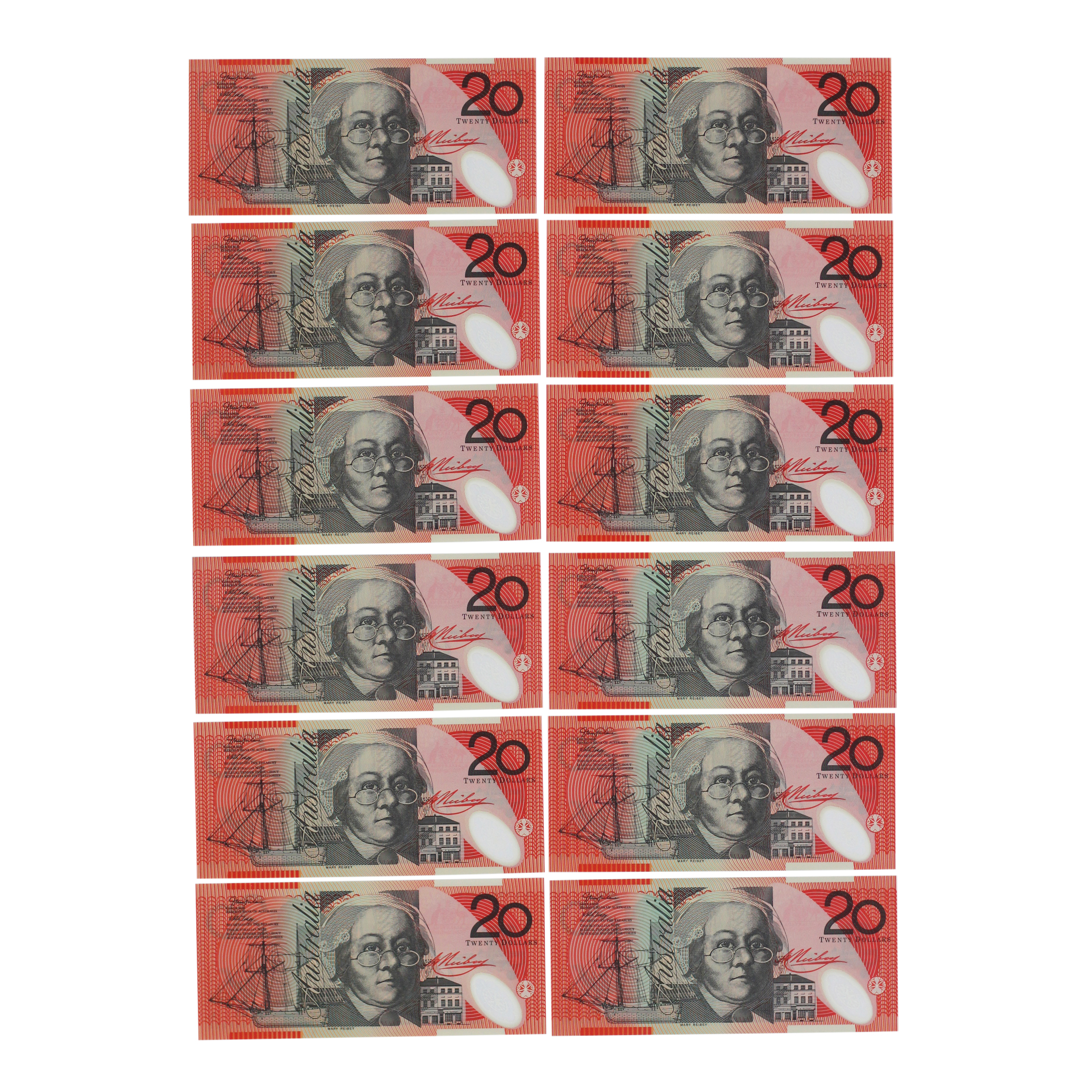 2255. · Accumulation, Twenty Dollars, UNC