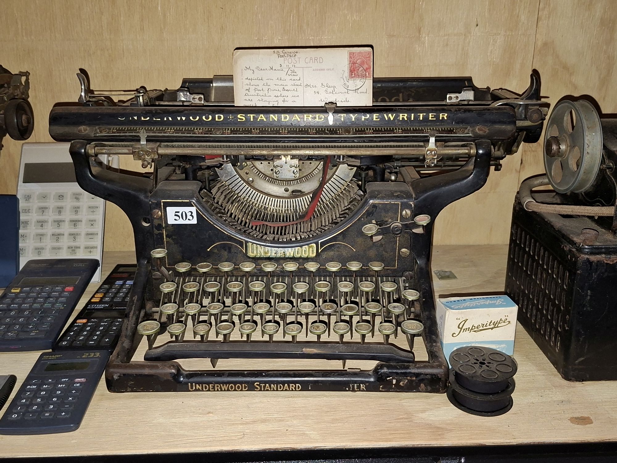 Underwood Antique Typewriter