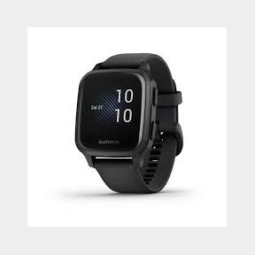 Garmin Venu Sq Music Edition - Slate Bezel with Black Case and Silicone Band-51460/542 B2 (S7)SB