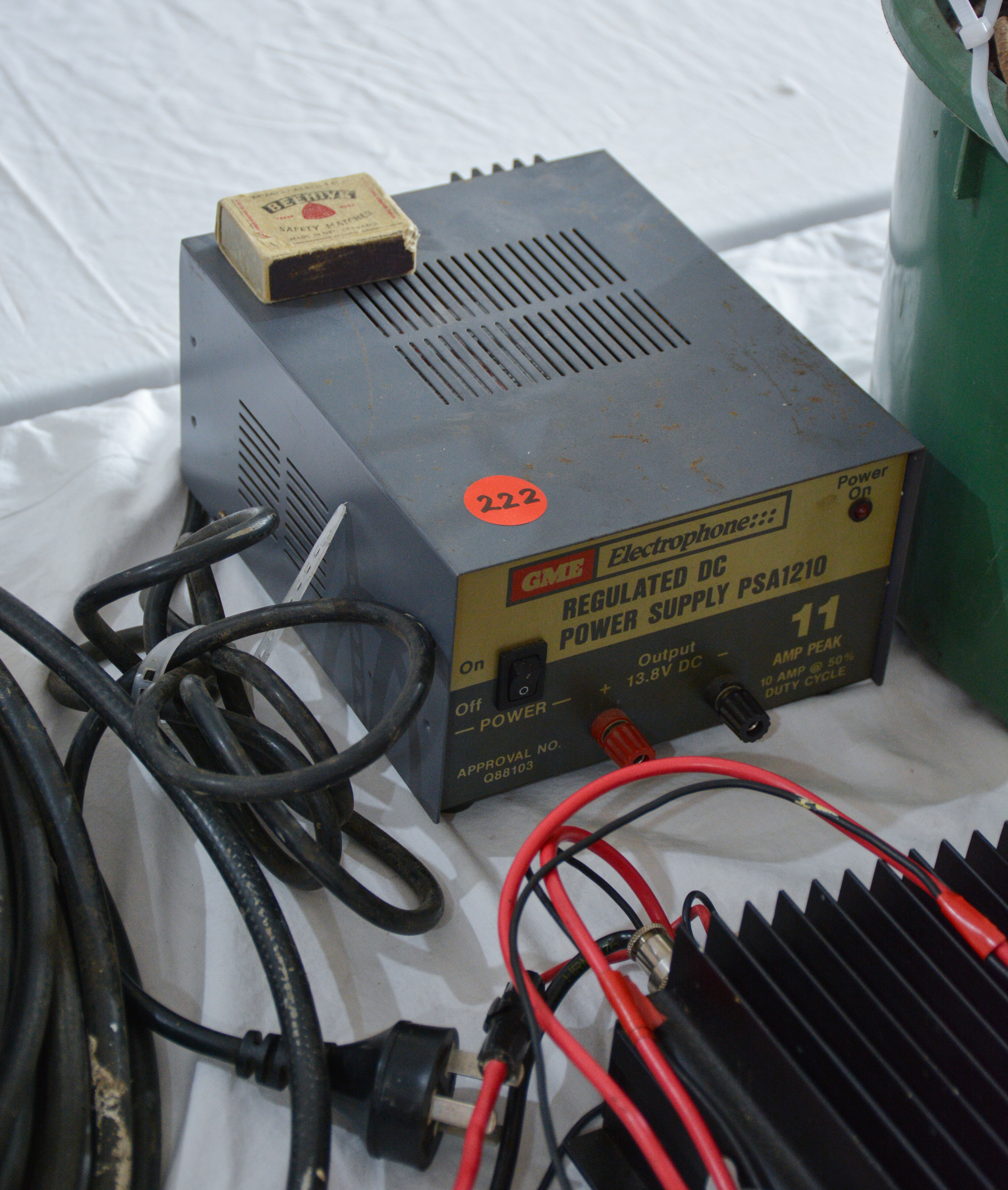 GME Electrophone Regulated DC Power Supply — sold at auction in New Zealand for $80
