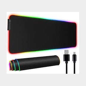 LED - Non Slip Extra Large RGB Mouse Pad - Bar 9902041324071 - 51748/15058