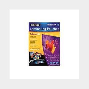 Fellowes Enhance80 A4 80micron Matt Laminating Pouches (100 Pack)-50591/924 B2(s2)