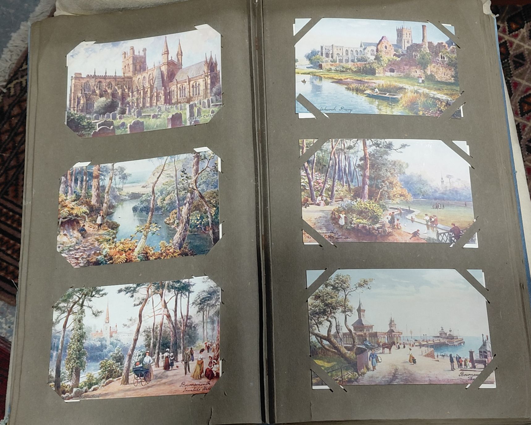 166 · POSTCARD ALBUM