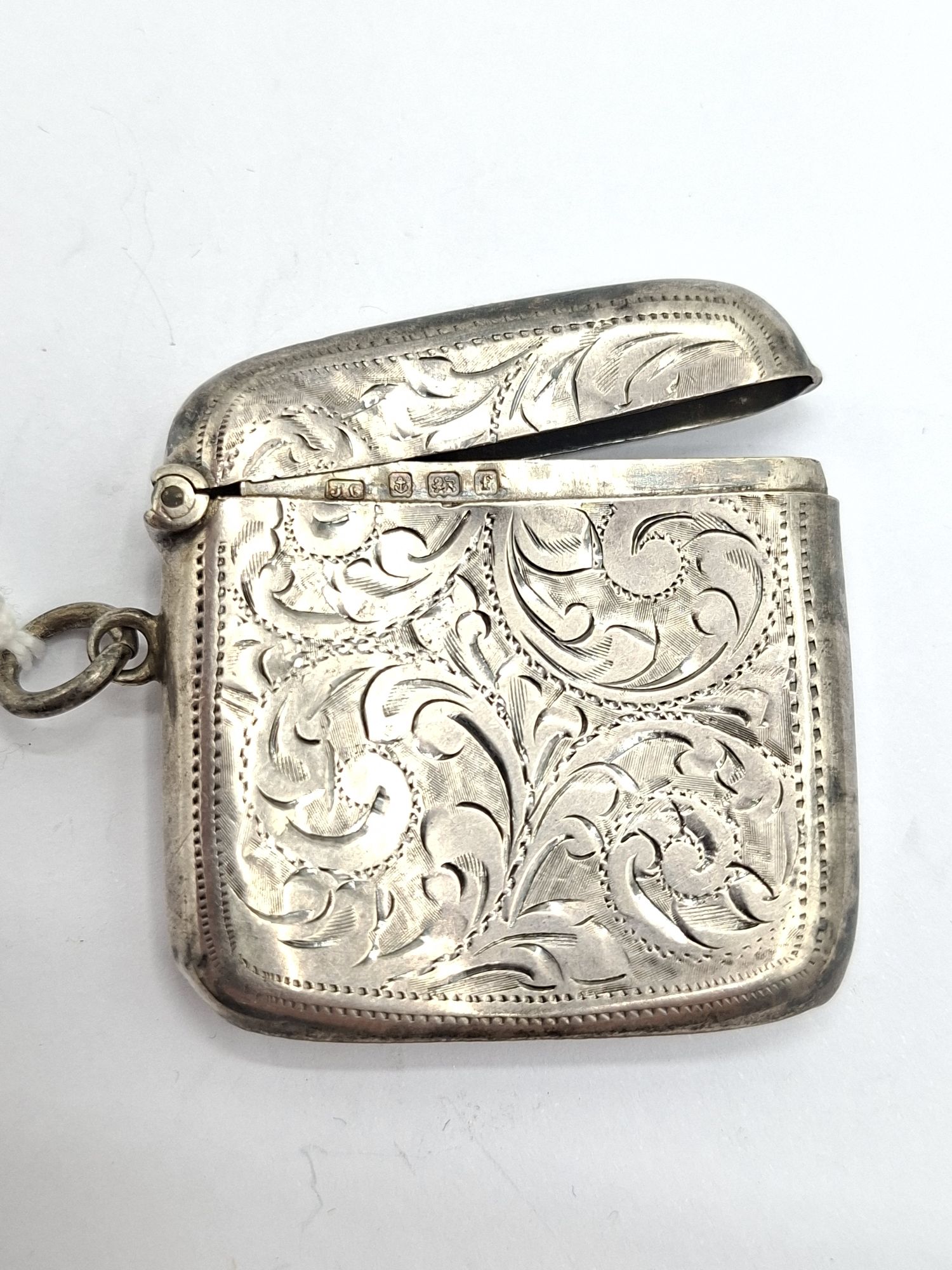 Sterling Silver Vesta Case