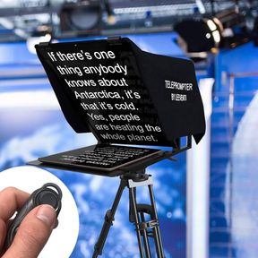 Leeventi Teleprompter 4.0 Compatible with all tripods |