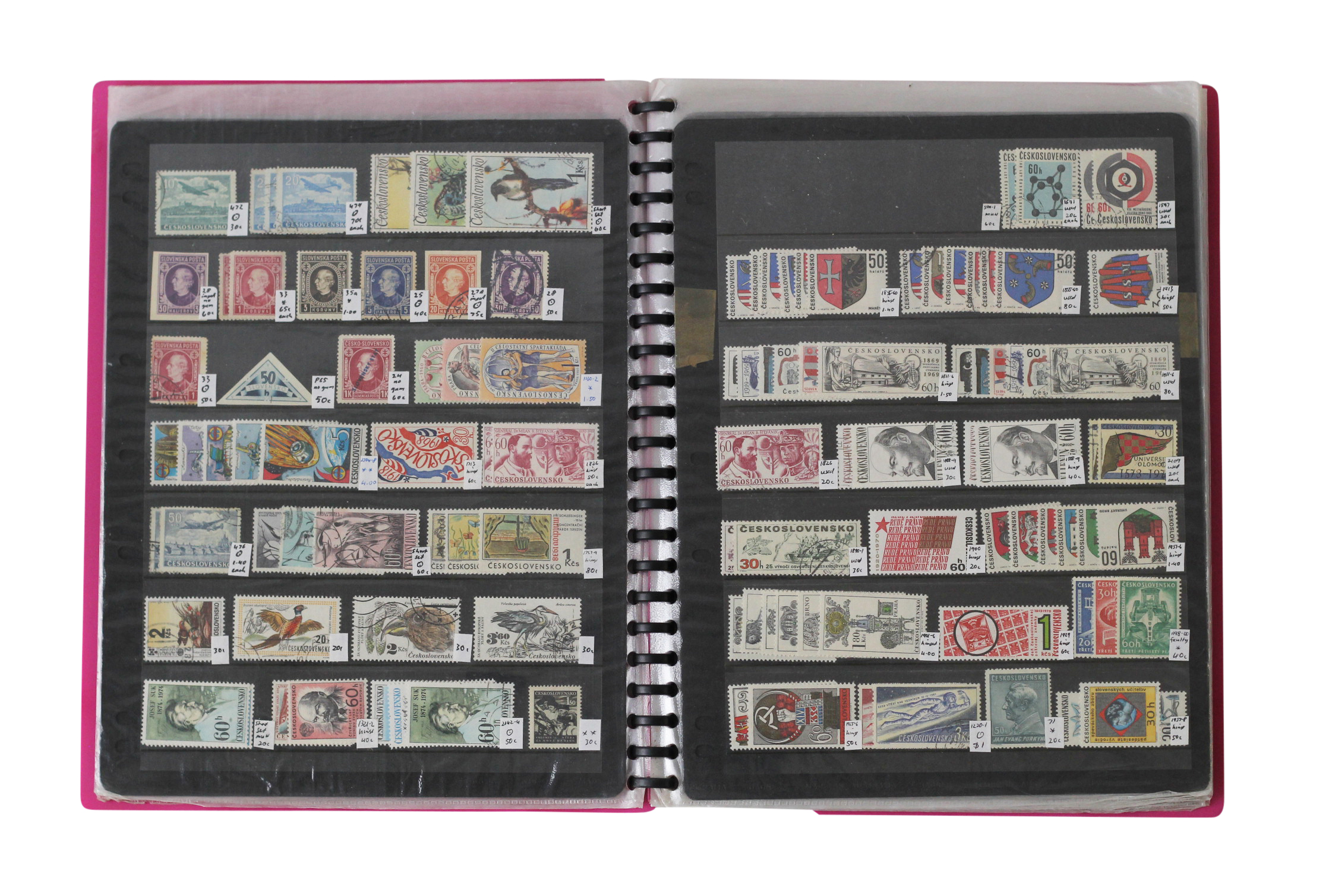 Czechoslovakia, Album, UHM, HM, FU, U