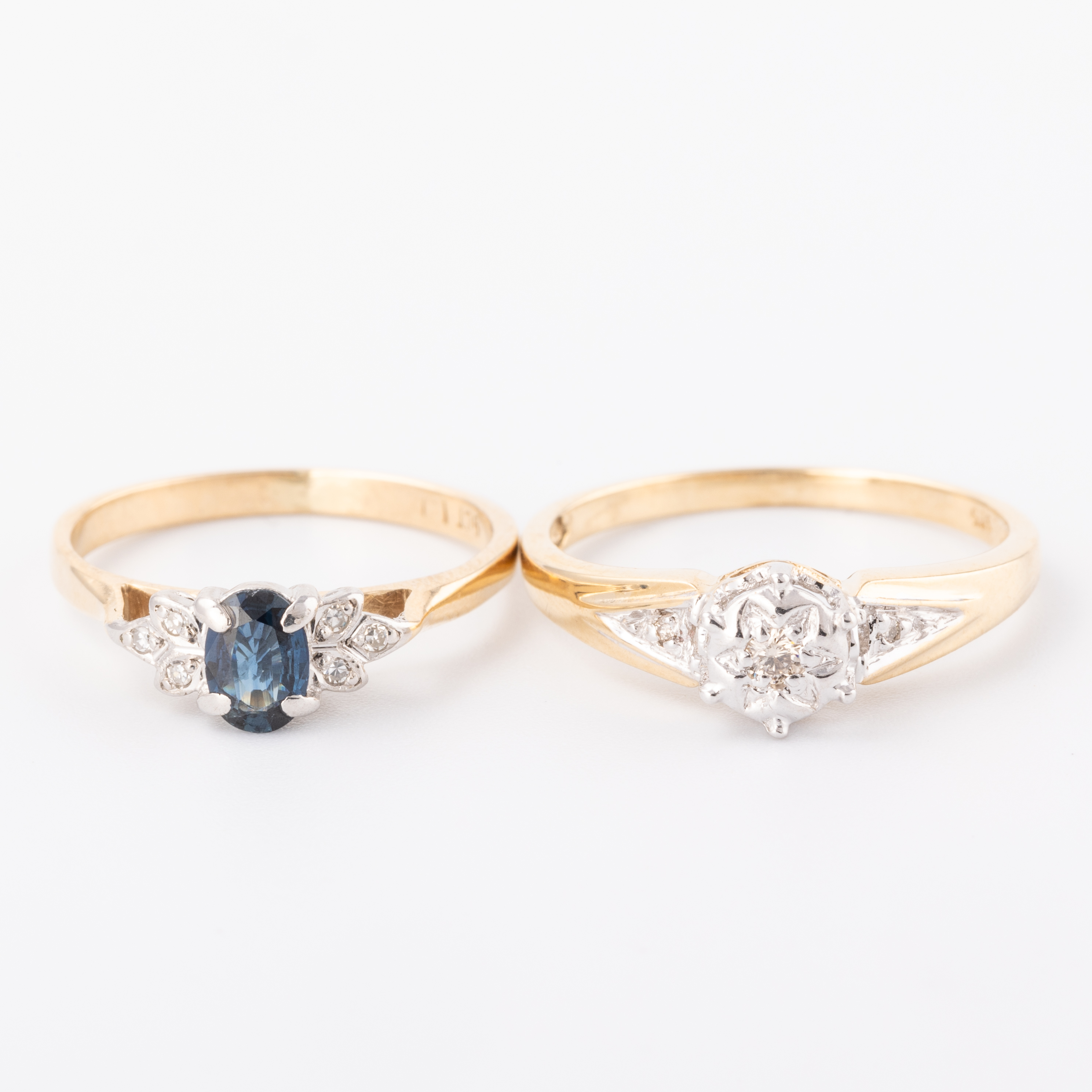 Two 9 Carat Gold Rings