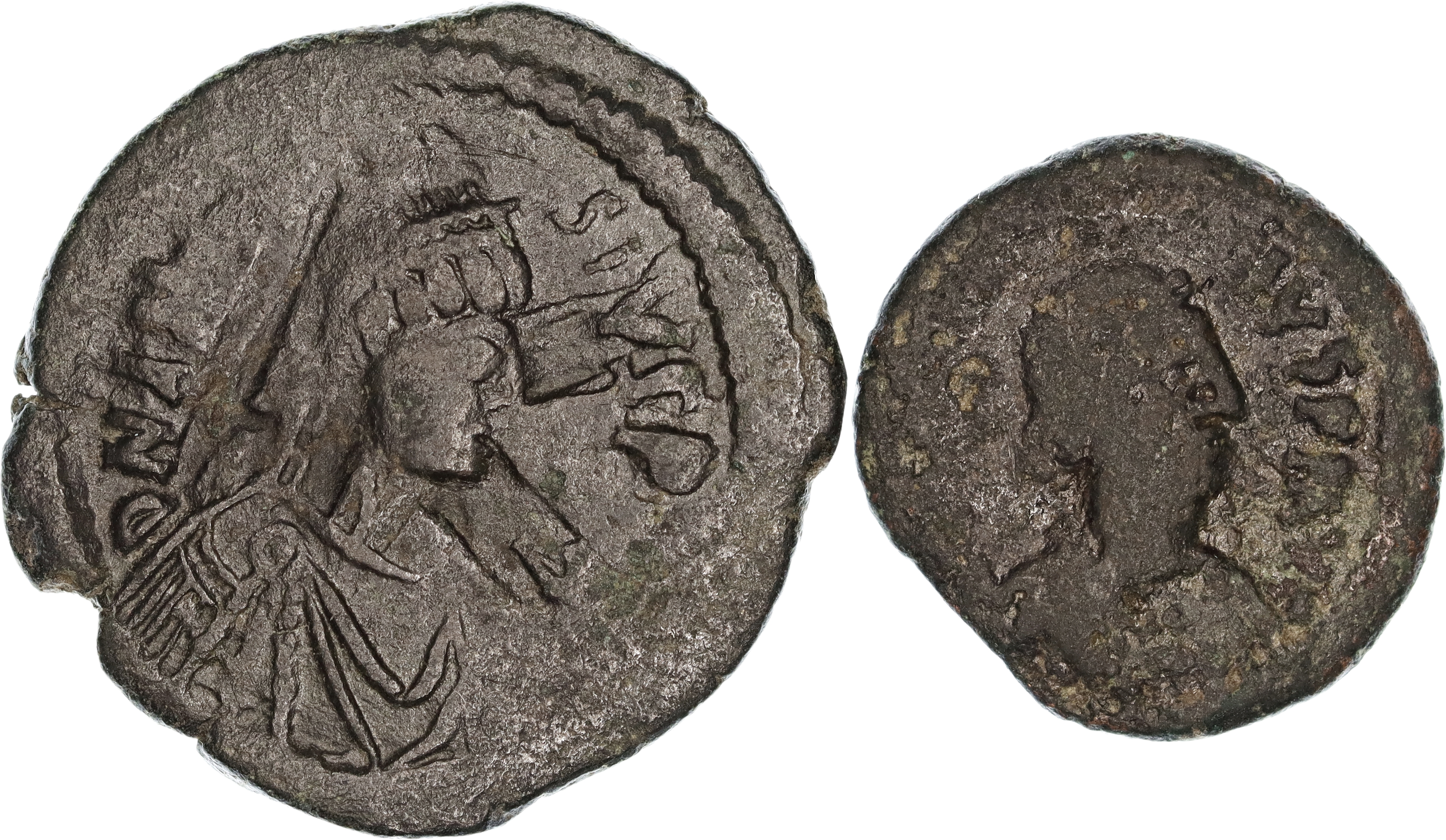 Byzantine Empire, Anastasius I, Æ Half Follis, 491-518 AD, Fair-gF