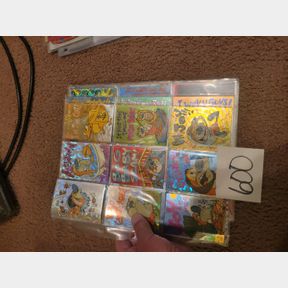 Collection of Ren and Stimpy vintage 90's trading cards