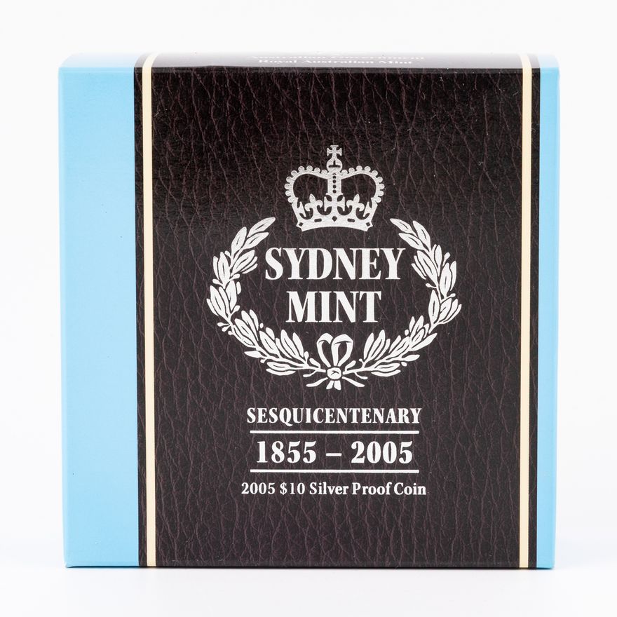 Elizabeth II, RAM - Sydney Mint 150th Anniversary, Ten Dollars, 2005,  FDC