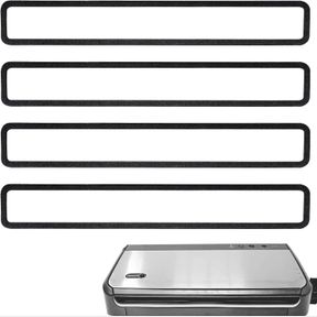 4 PACK FOAM REPLACEMENT GASKETS COMPATIBLE WITH FOODSAVER FM2100 VACUUM SEALER MACHINE,REPLACEMENT GASKETS APPLIES TO FOODSAVER FM