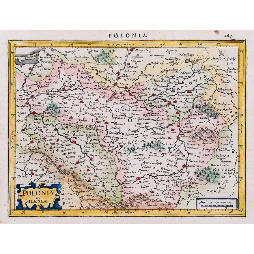 Gerard Mercator | Poloniae et Silesiae