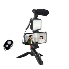 Professional Vlogging Kit With Tripod LED Video Light And Phone Holder Vlogging Kit / Microphone for camera | LIGHT NOT WORKING