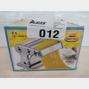 STAINLESS STEEL MANUAL PASTA NOODLES MAKING MACHINE - PASTA MAKER