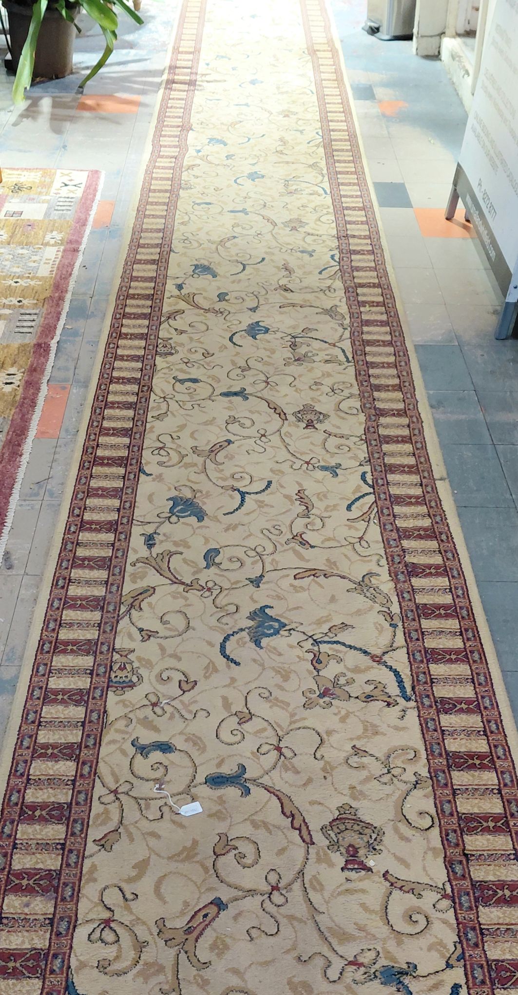 59 · MACHINE WEAVED HALLWAY RUNNER RUG