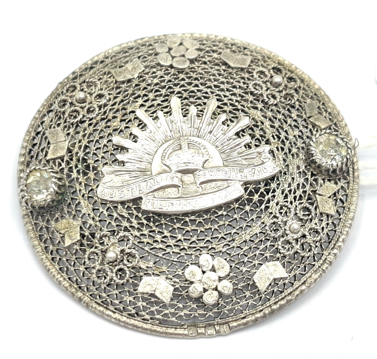 1101 · STERLING SILVER BROOCH