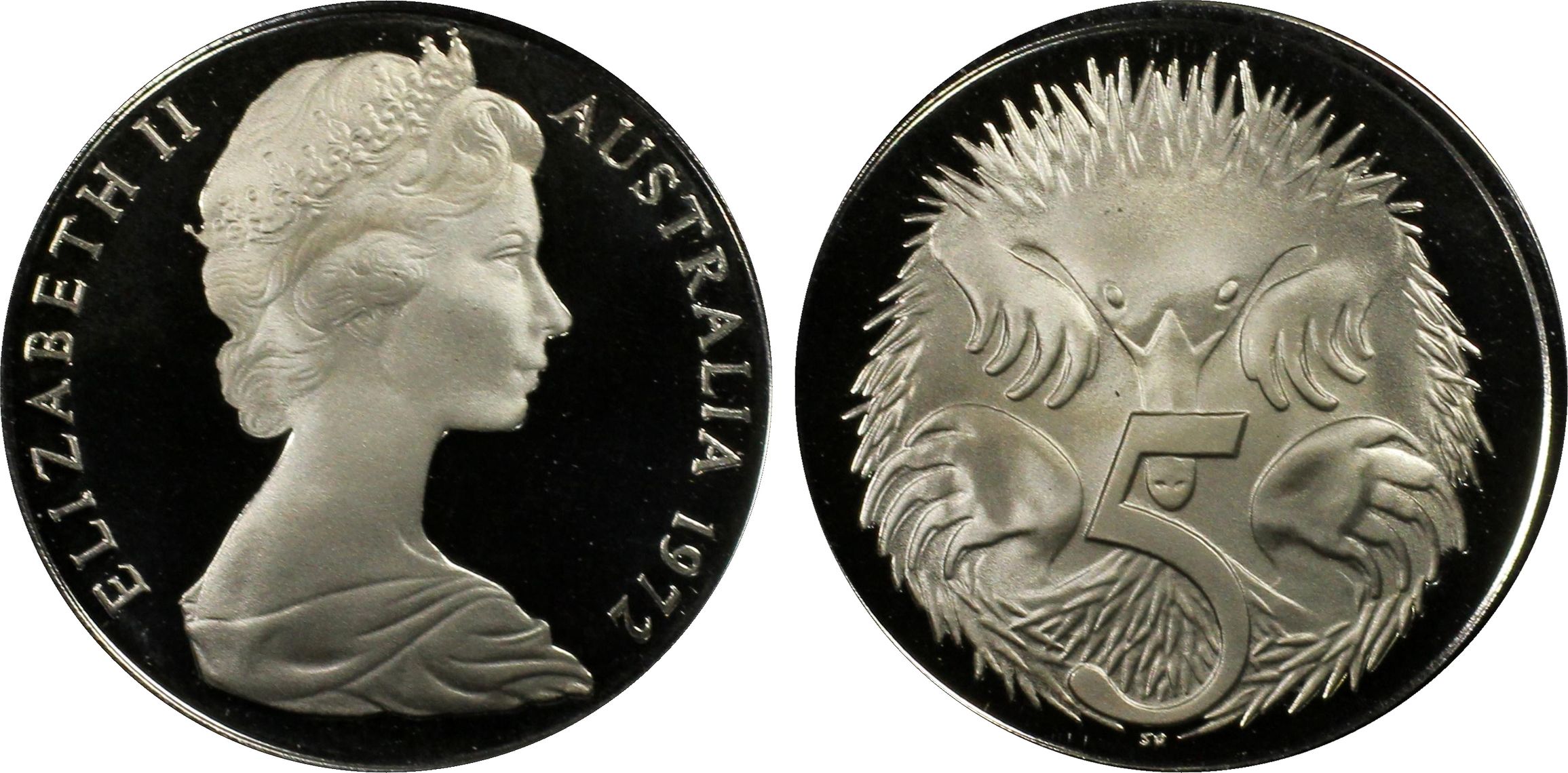 Five Cent, 1972, PCGS PR69DCAM