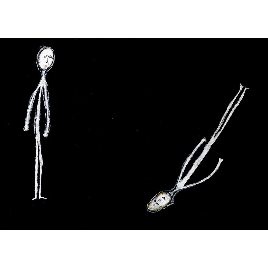 Paul Noffke 'Untitled (two figures)'