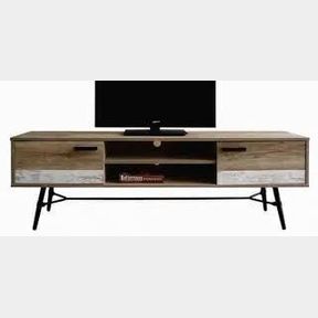 CONTEMPORARY ENTERTAINMENT STAND / COFFEE TABLE-4484