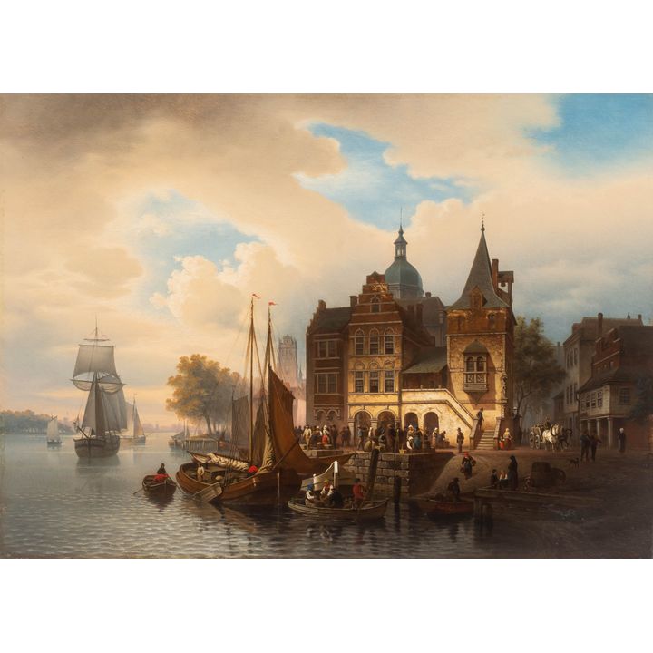 Herman Meyerheim | W porcie