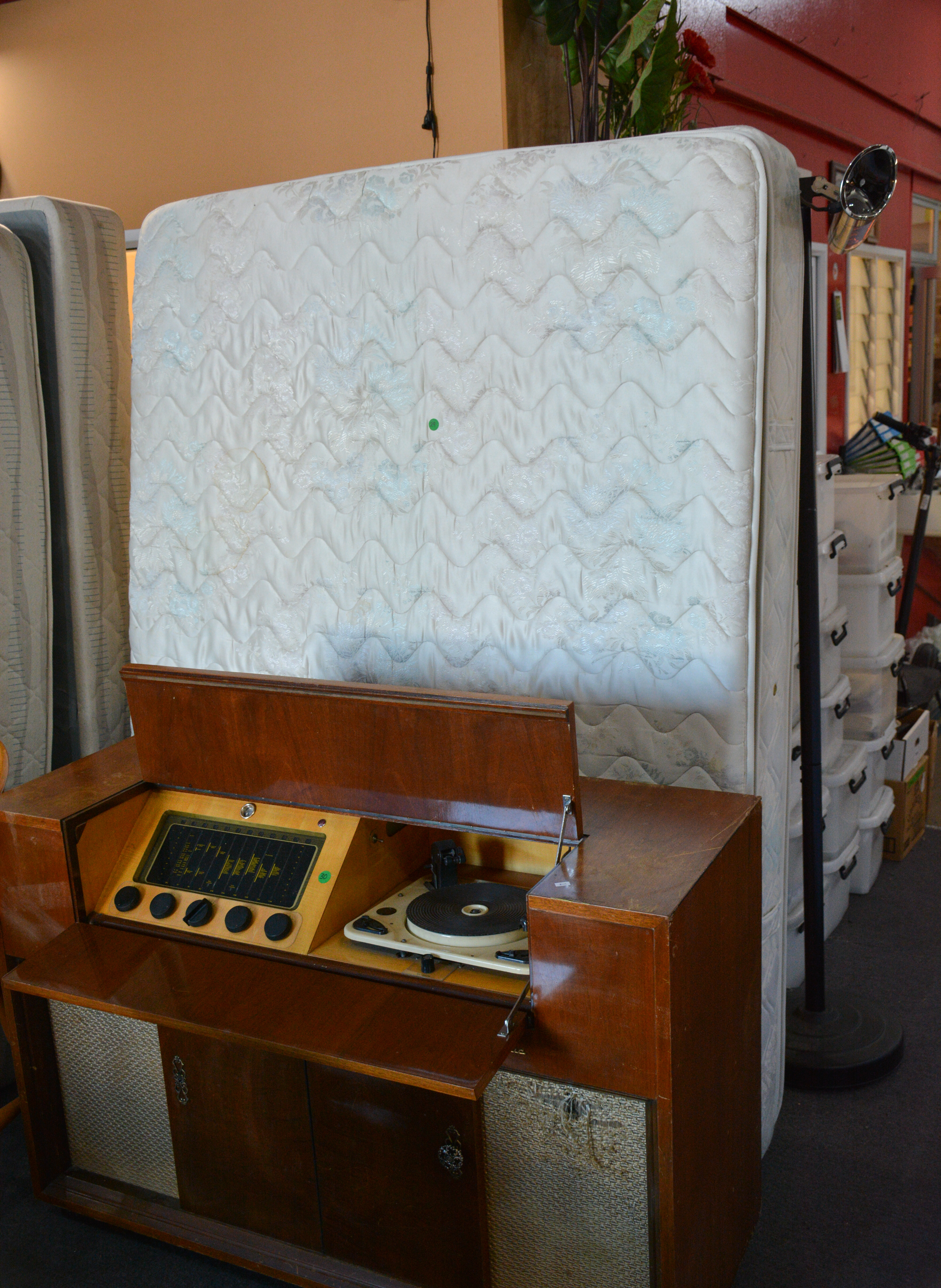 Queen Size Mattress — sold at auction in New Zealand for $10