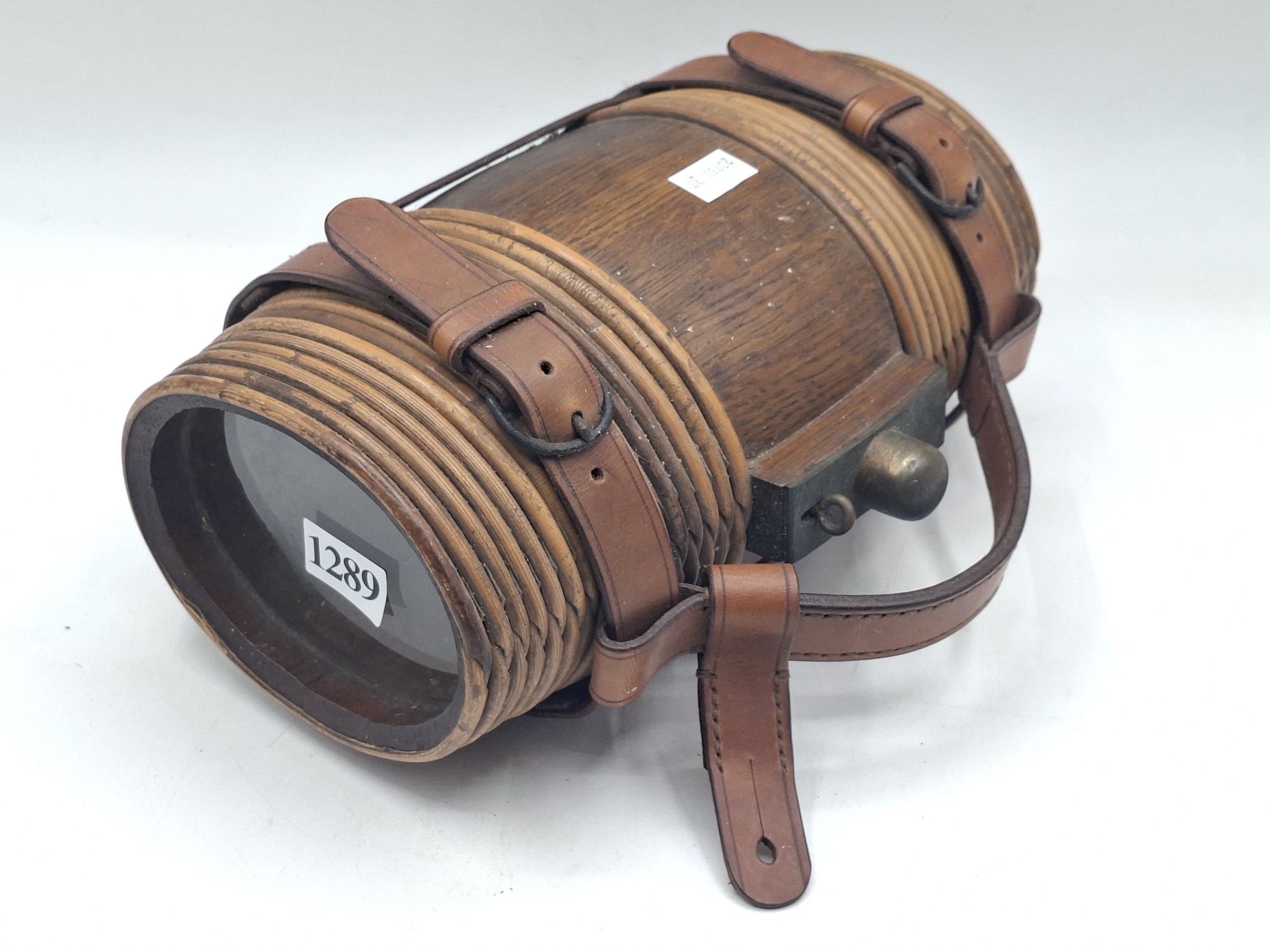 Vintage Liquor Barrel Dispenser