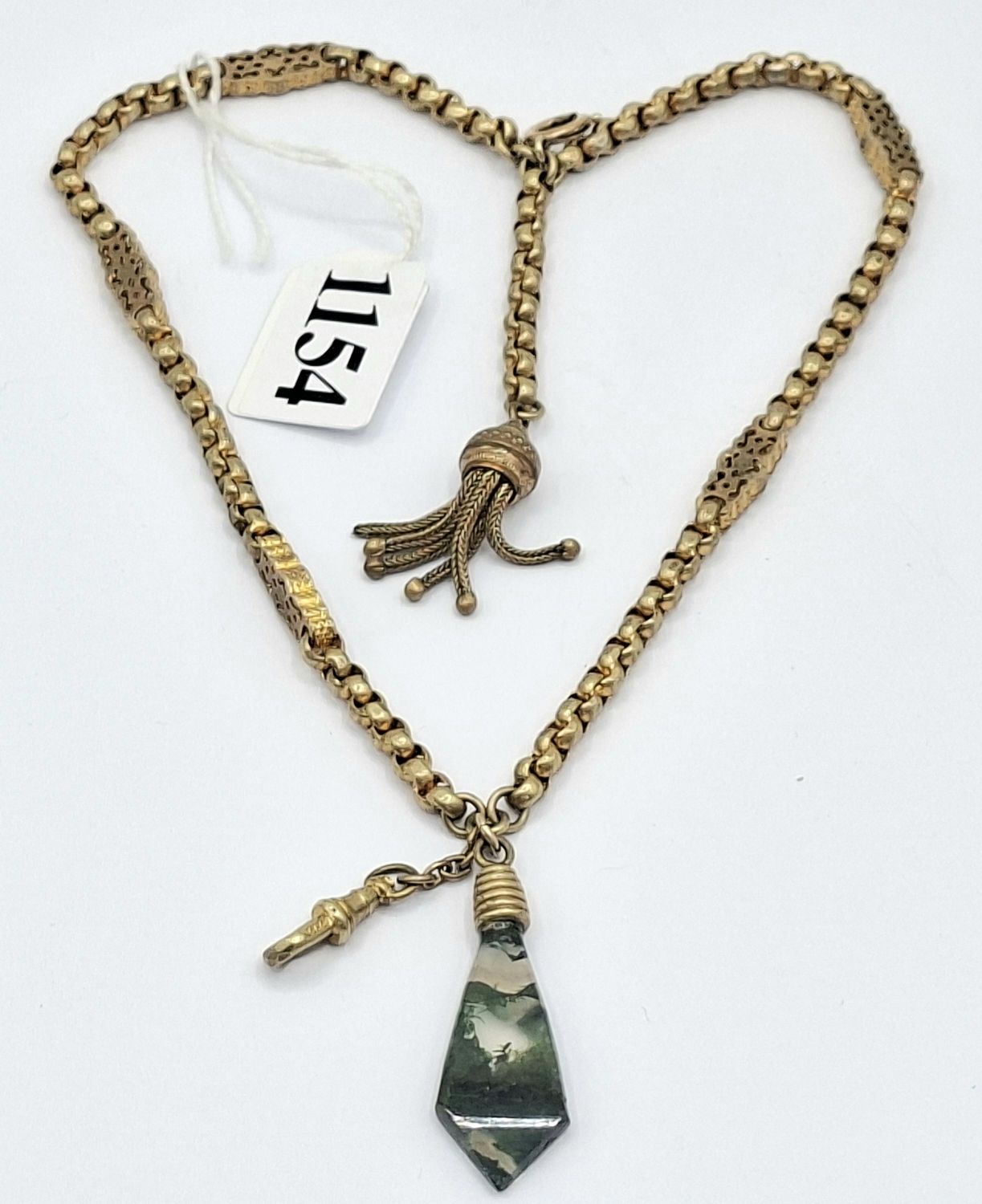 1154 · VICTORIAN ALBERTINA WATCH CHAIN