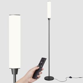 AONELAS NUKANU FLOOR LAMP WITH REMOTE CONTROL,BRIGHT FLOOR LAMPS FOR LIVING ROOM/BEDROOM/OFFICE, STEPLESS ADJUSTABLE 3000K-6000K C