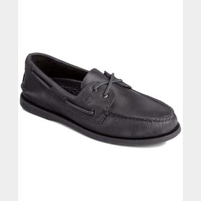 12 SPERRY MEN'S AUTHENTIC ORIGINAL A/O BOAT SHOE - BLACK - 12
