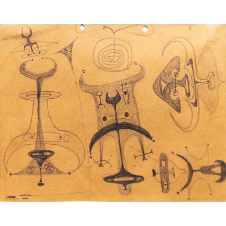 Theo Schoon 'Untitled - Abstract Study'
