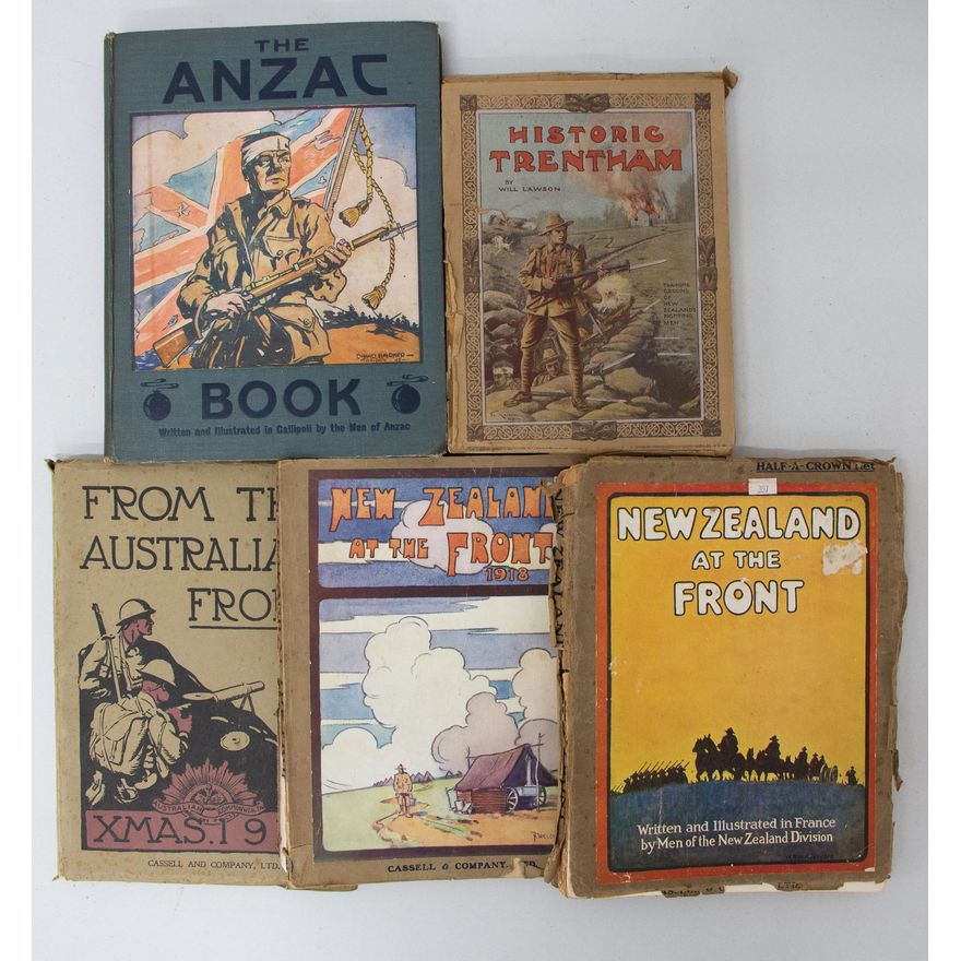 THE MEN OF ANZAC [5 titles]