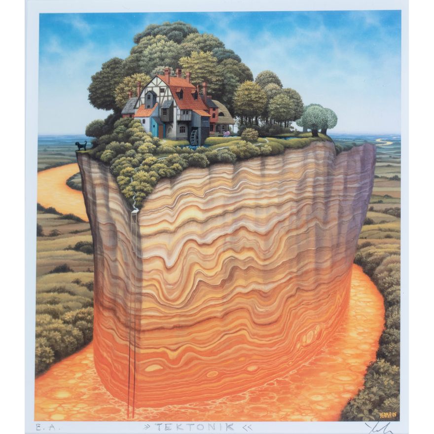 Jacek Yerka | Tektonik
