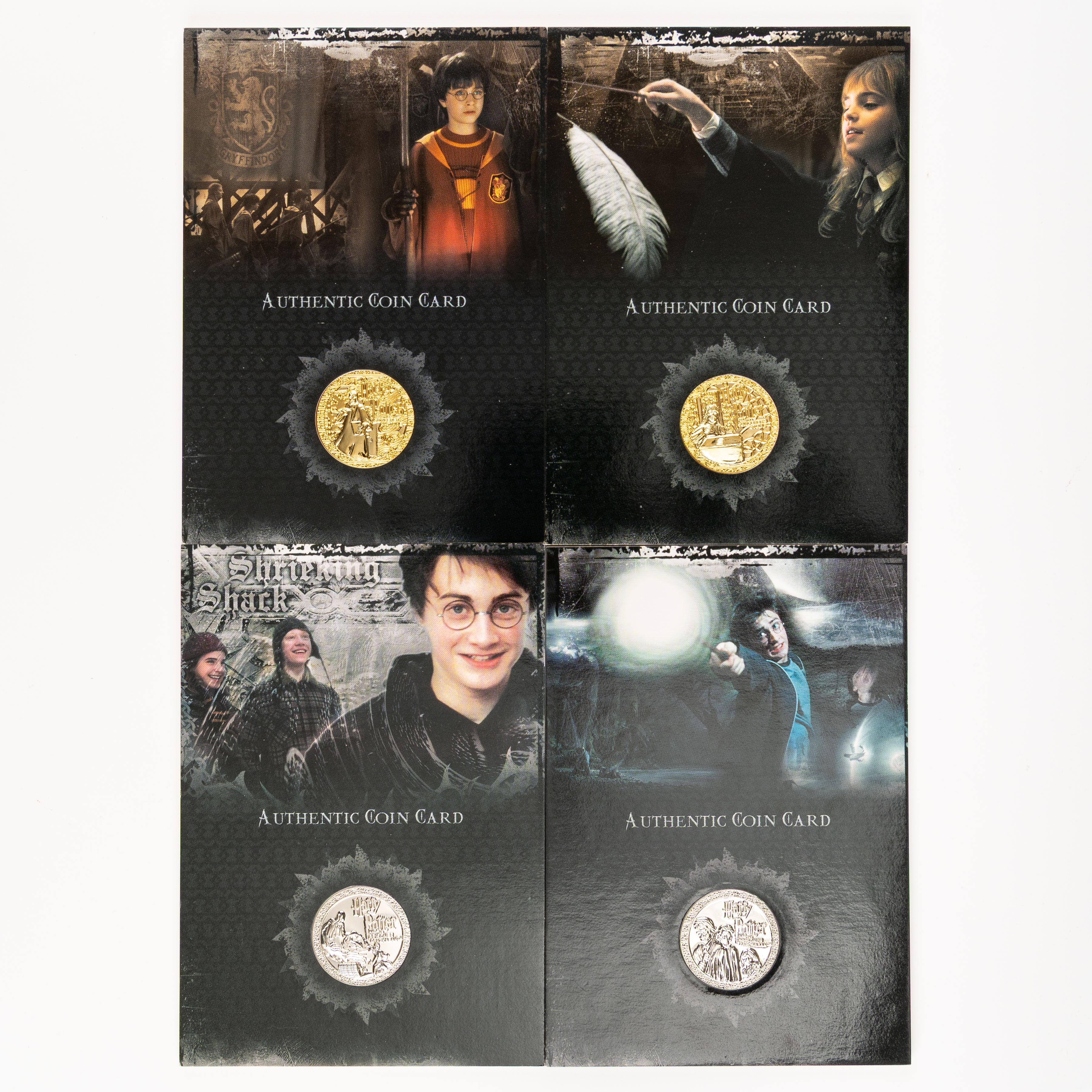 Harry Potter Authentic Coin Card, UNC