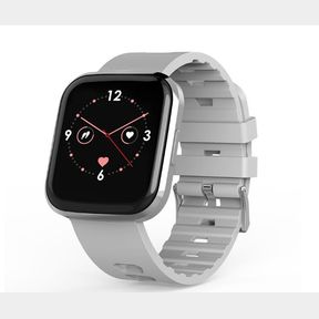 RAYSWITCH W17 SMART WATCH WITH HEART RATE MONITO AND FITNESS TRACKER - SILVER
