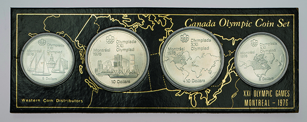 カナダ-Canada. 未使用. UNC. 1976モントリオールオリンピック競技大会