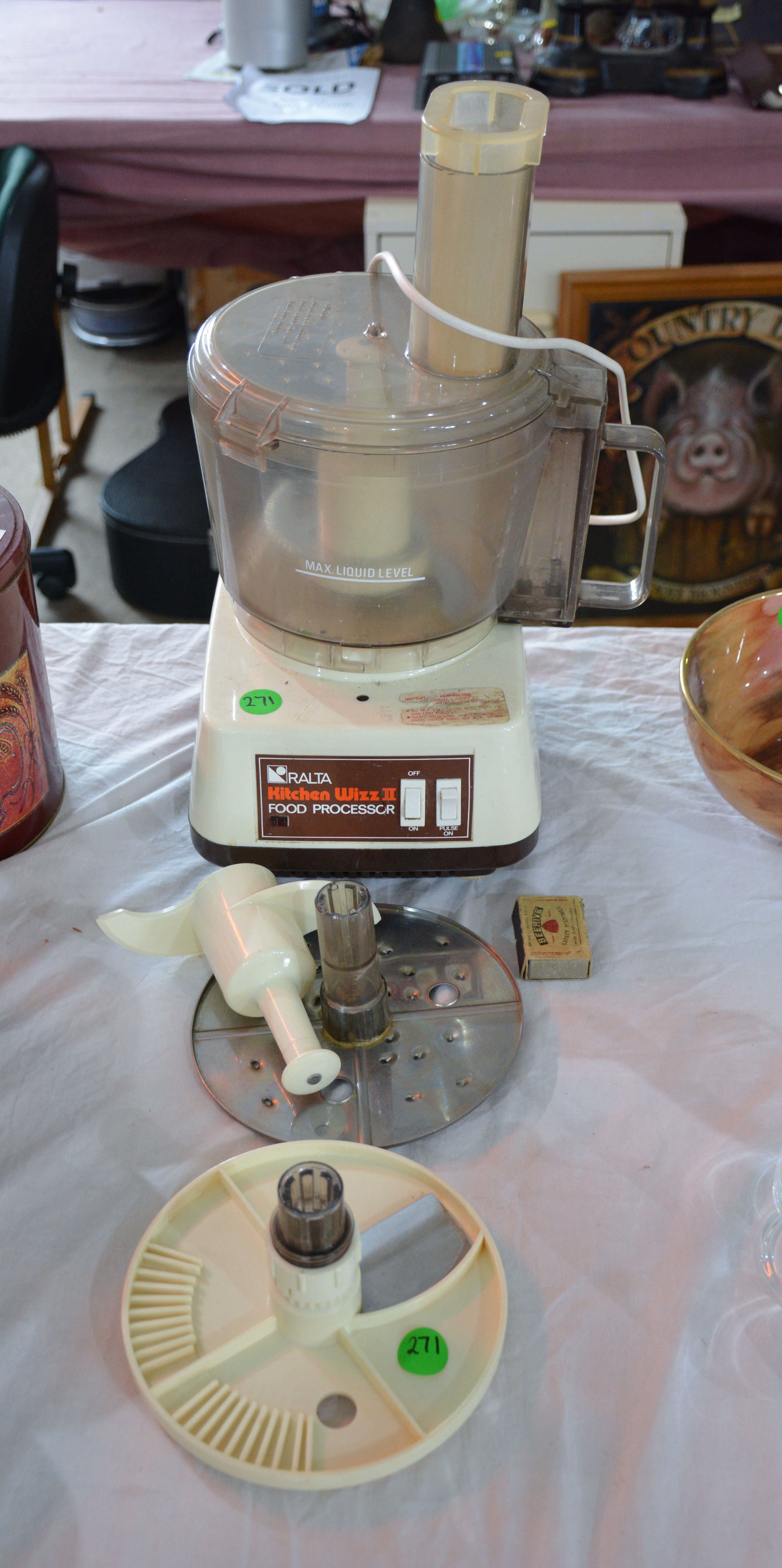 Ralta Kitchen Wizz 2 Food Processor etc — NZ auction result