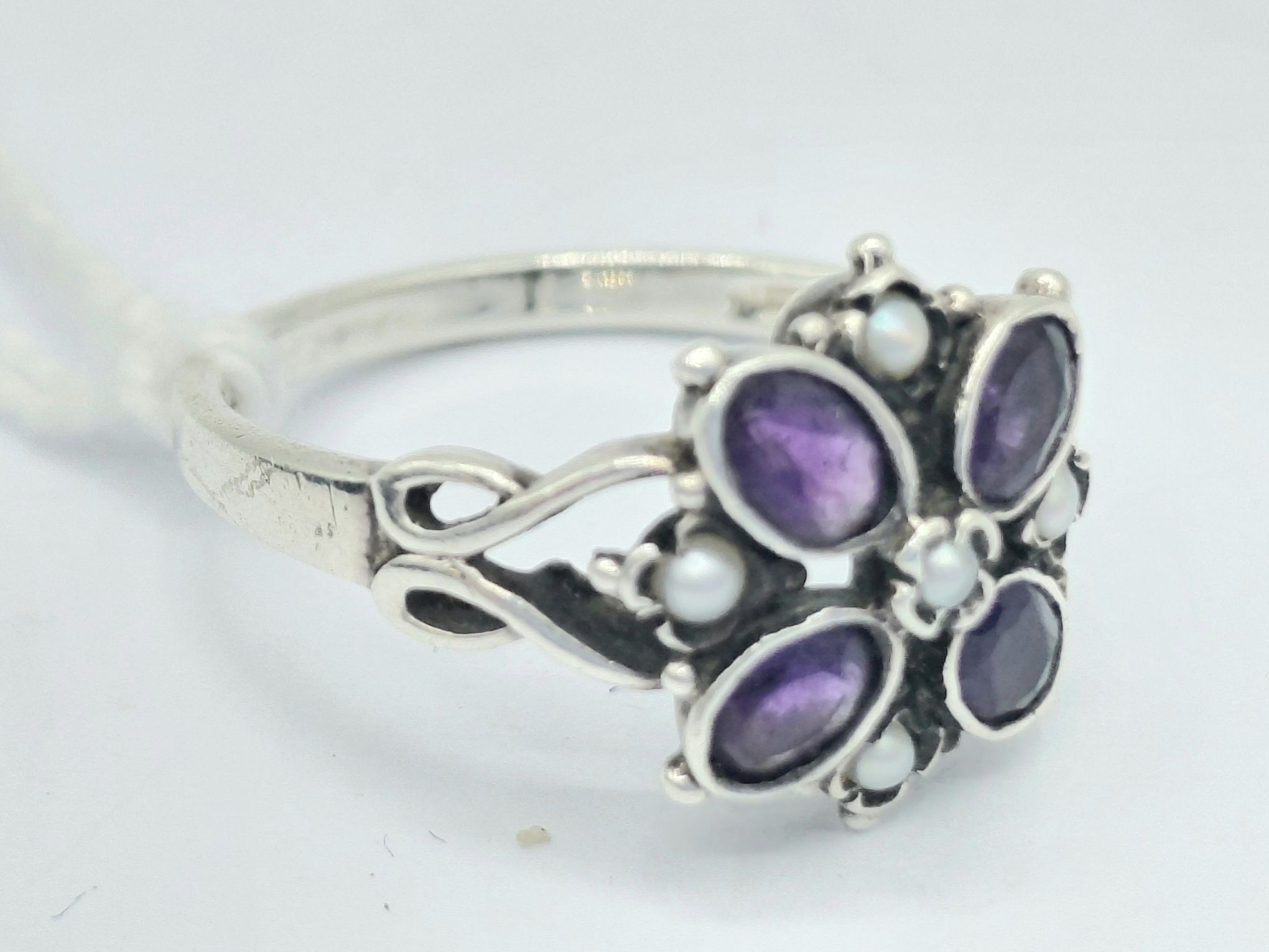Sterling Silver Amethyst Ring