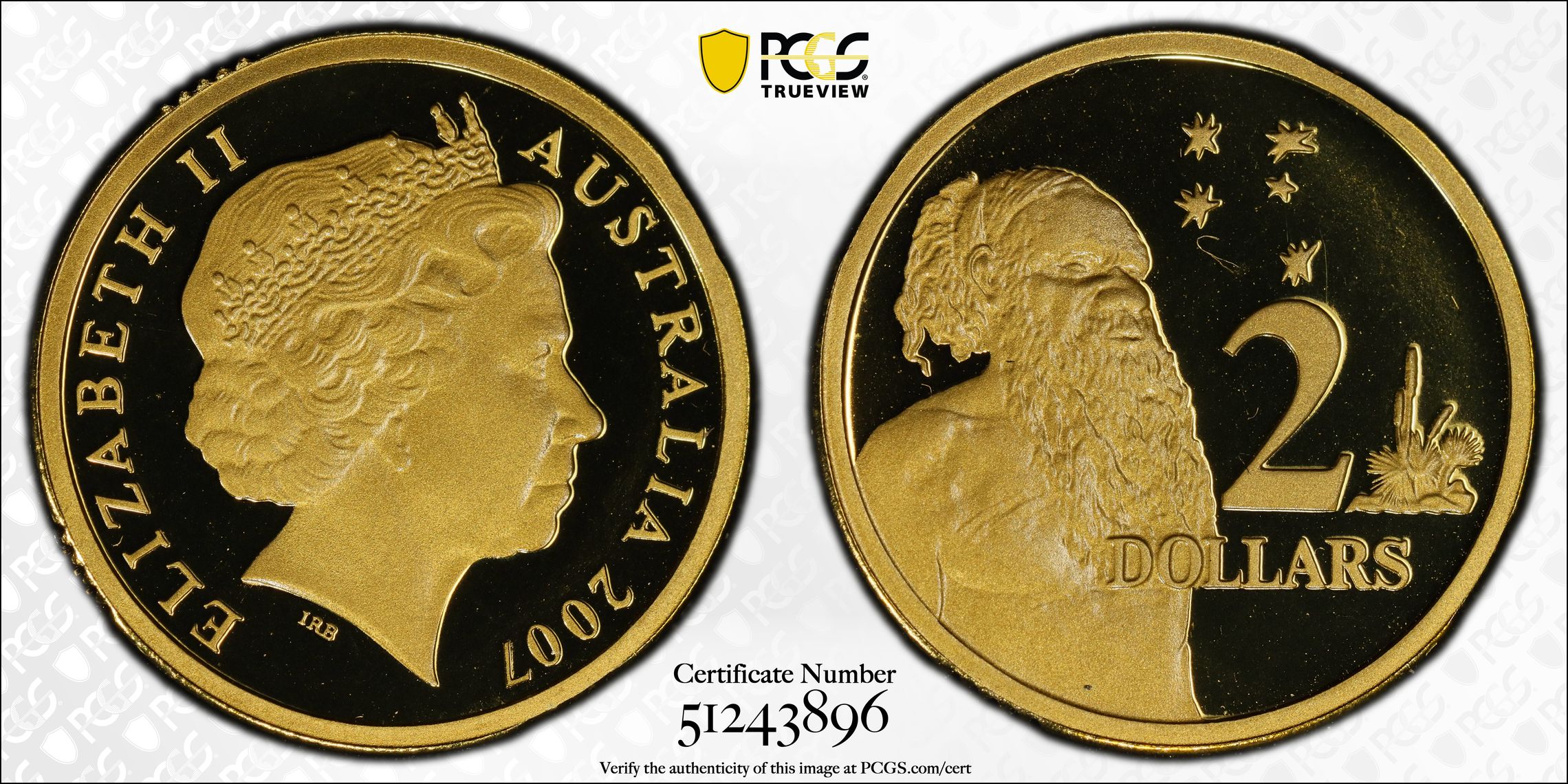 Two Dollar, 2007, PCGS PR69DCAM