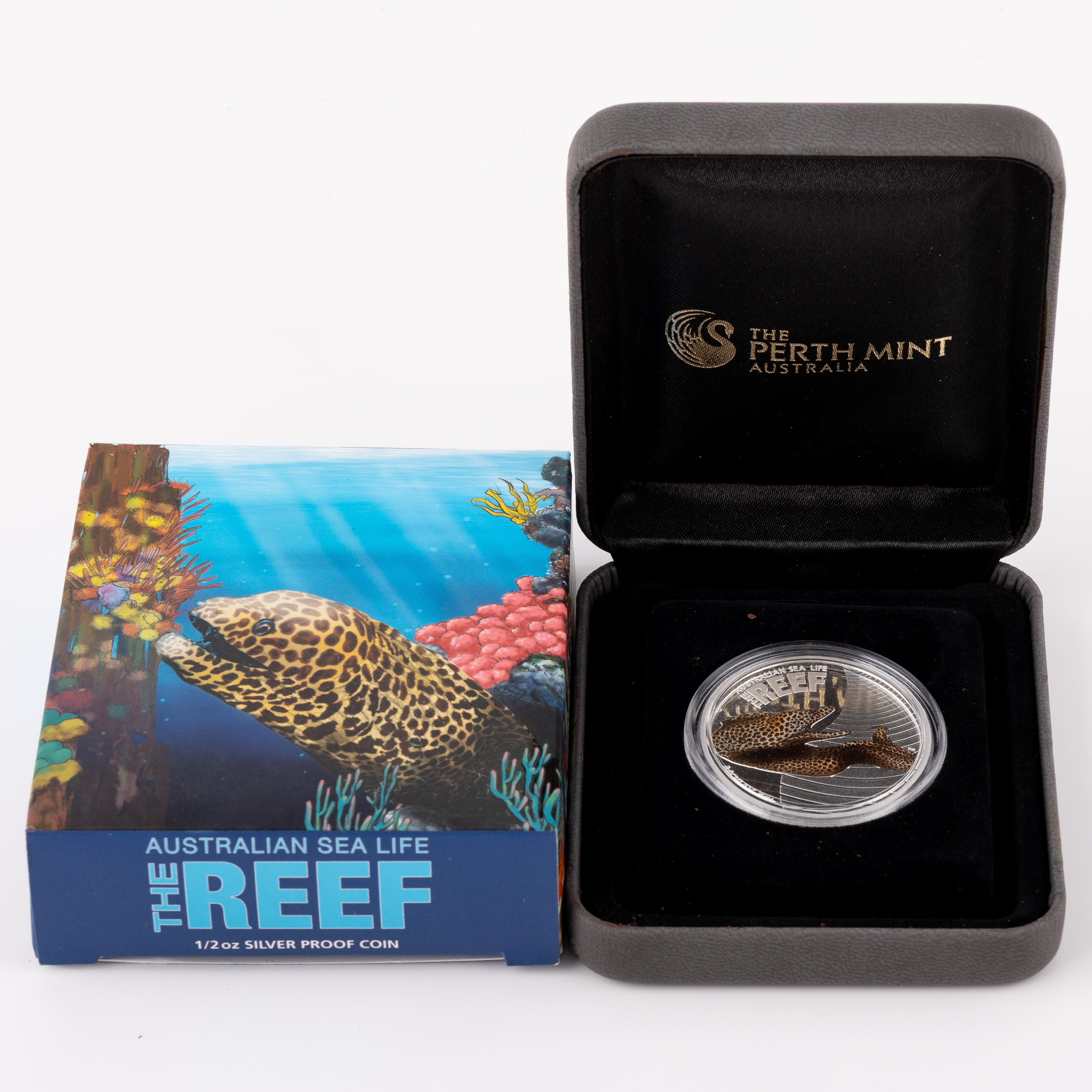 Elizabeth II, Perth Mint - Australian Sea Life, The Reef, Fifty Cents , 2010, FDC