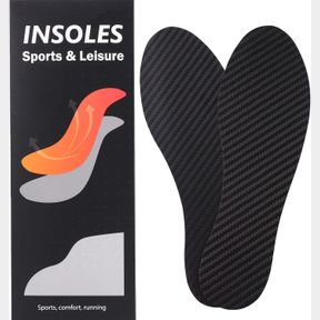 CARBON FIBER INSOLE FOR MEN WOMEN RIGID CARBON FIBER SHOE INSERT CARBON FIBER FOOT PLATE FOR HALLUX RIGIDUS LIMITUS, TURF TOE (10.