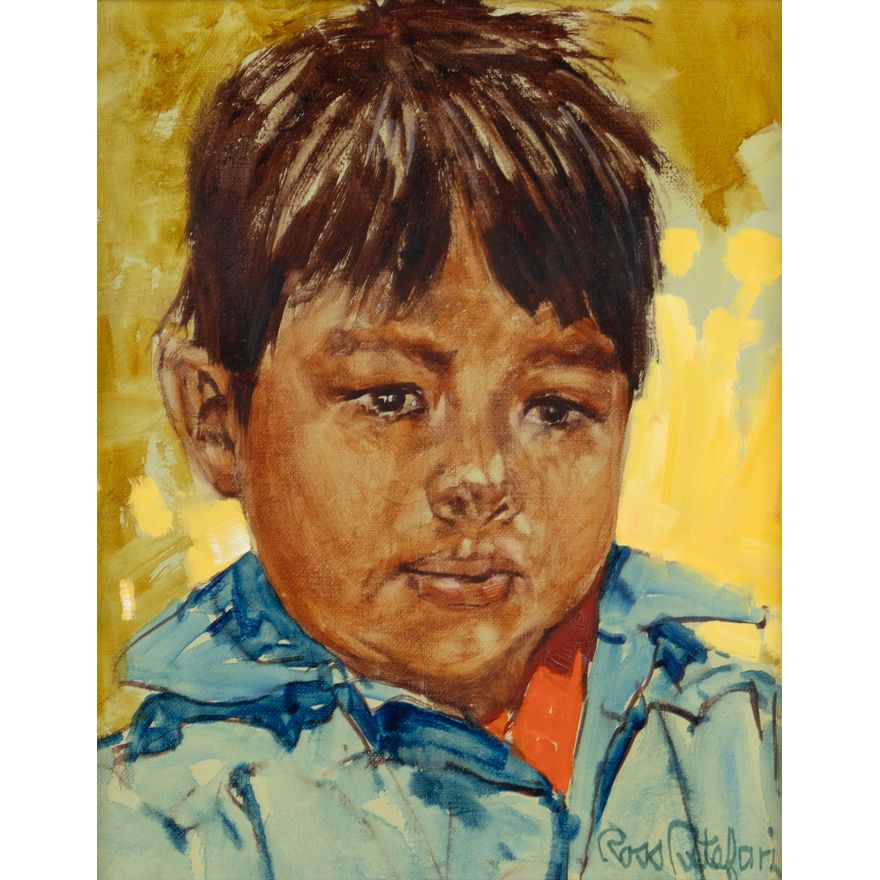 Ross Stefan (1934-1999): Mesa Top Boy (Hopi), 1971