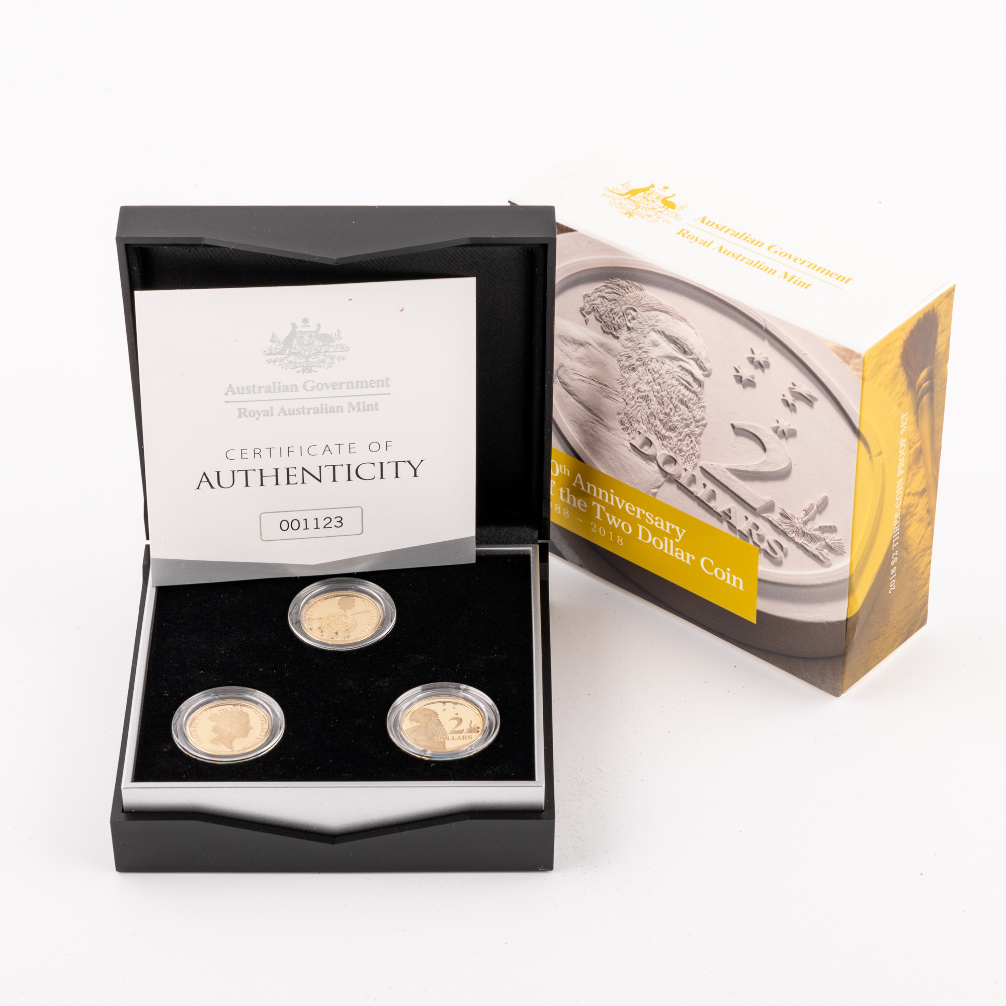 Elizabeth II, 30th Anniversary of the Two Dollar Coin, Two Dollar, 2018, UNC