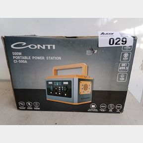 CONTI 500W PORTABLE CARRY POWER STATION