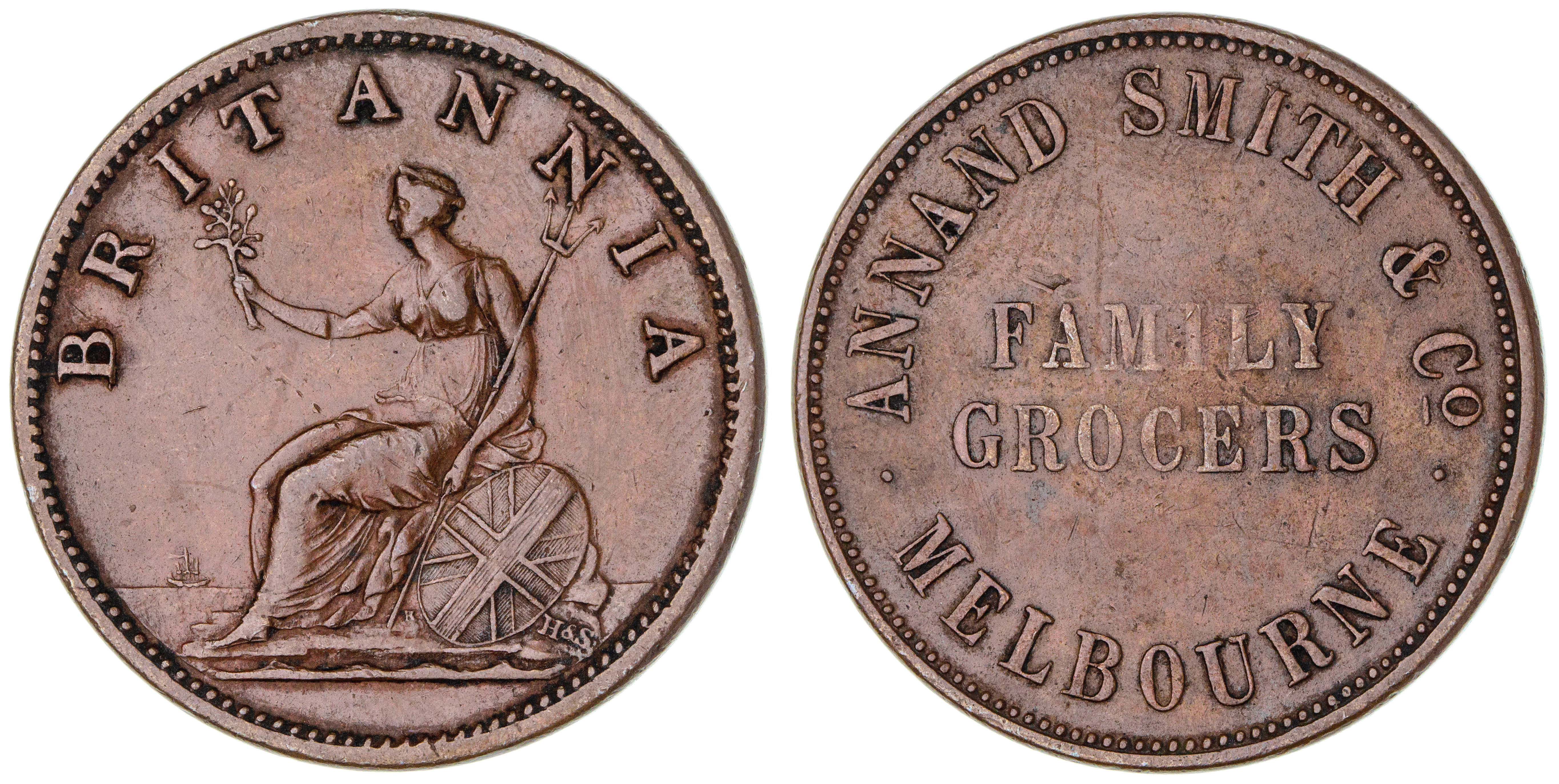 Annand Smith, Melbourne, Victoria, Penny aVF