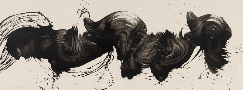 Jamie Nares
(British, b. 1953)
West on Sunrise Black, 2010