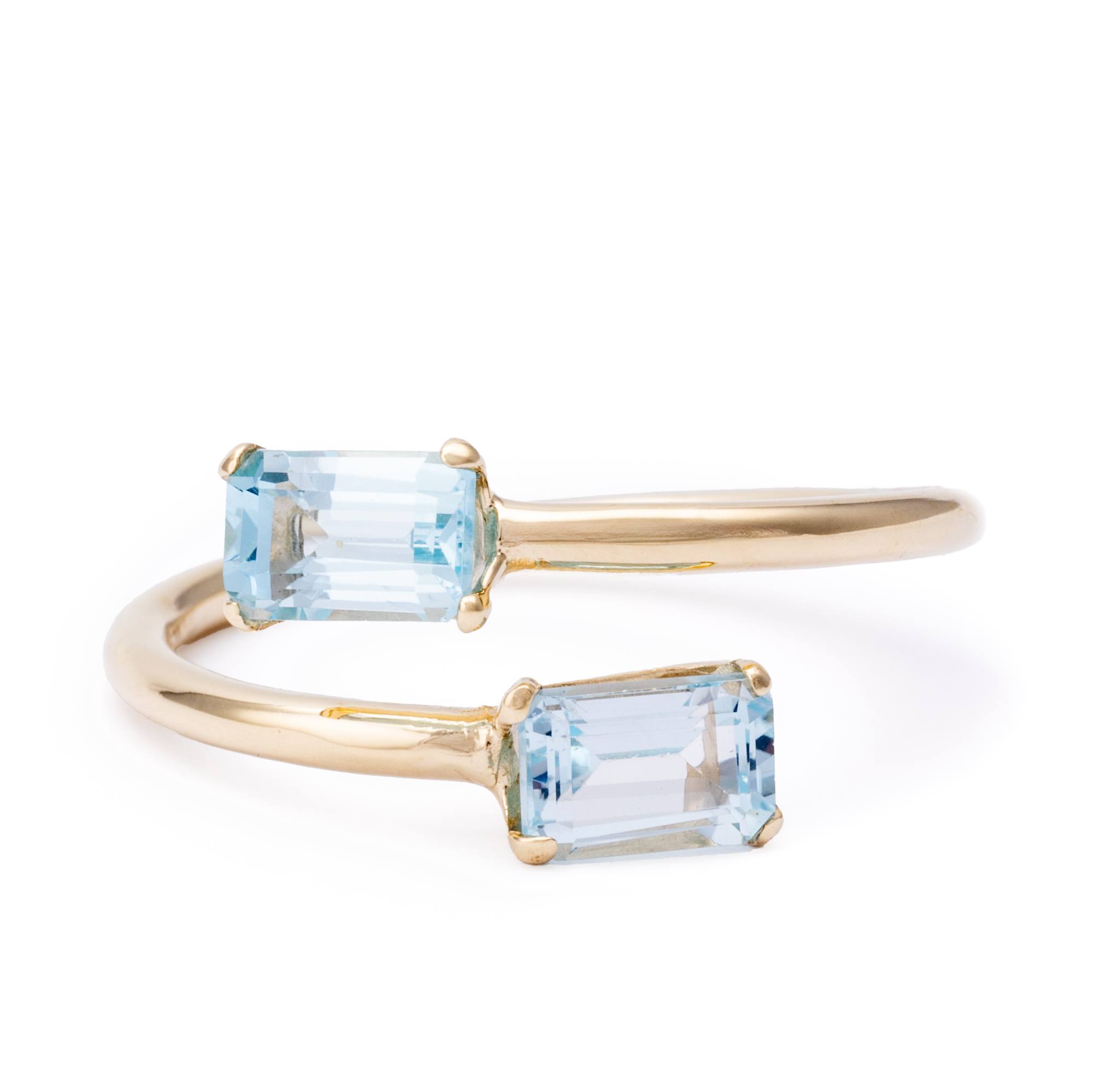 Topaz Ring 9ct Gold,
