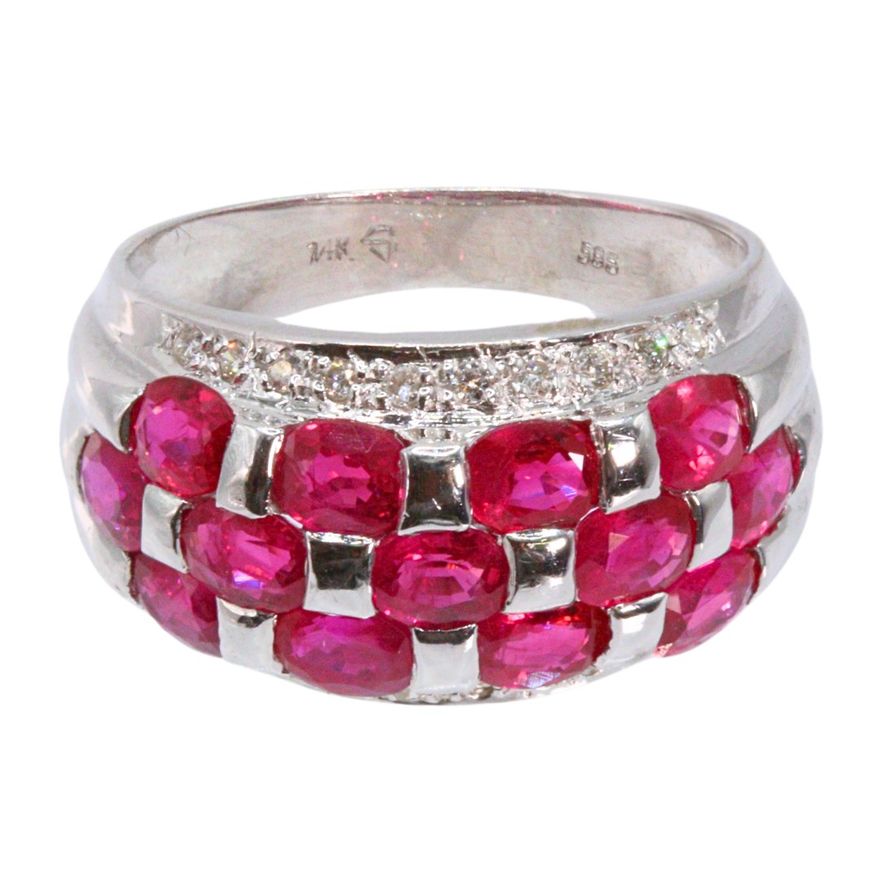 Anillo estilo Art Déco