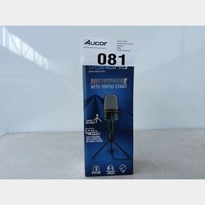 VOLKANO STREAM MEDIA SERIES OMNIDIRECTIONAL 3.5MM DESK MICROPHONE -
